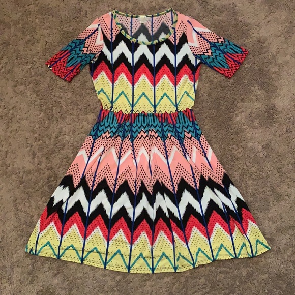 Pretty Young Thing Multicolored Dress - Picture 3 of 8